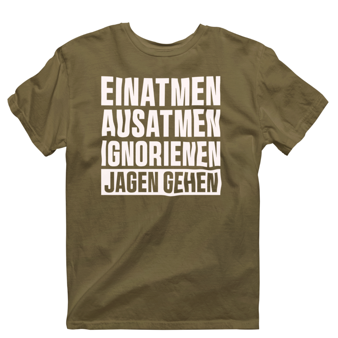 Classic Organic T-Shirt "Ignorieren"