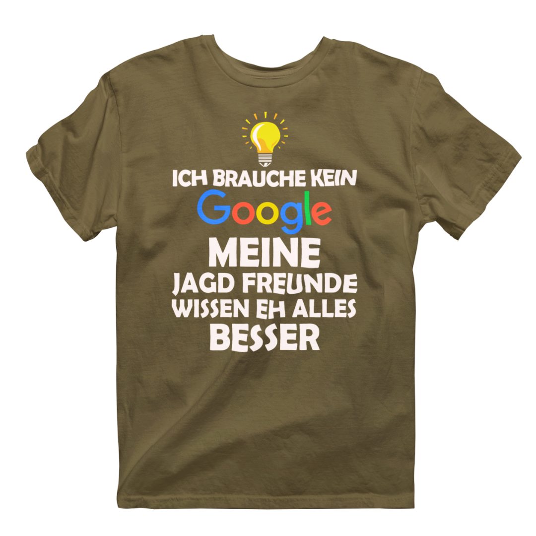 Classic Organic T-Shirt "Kein Google"