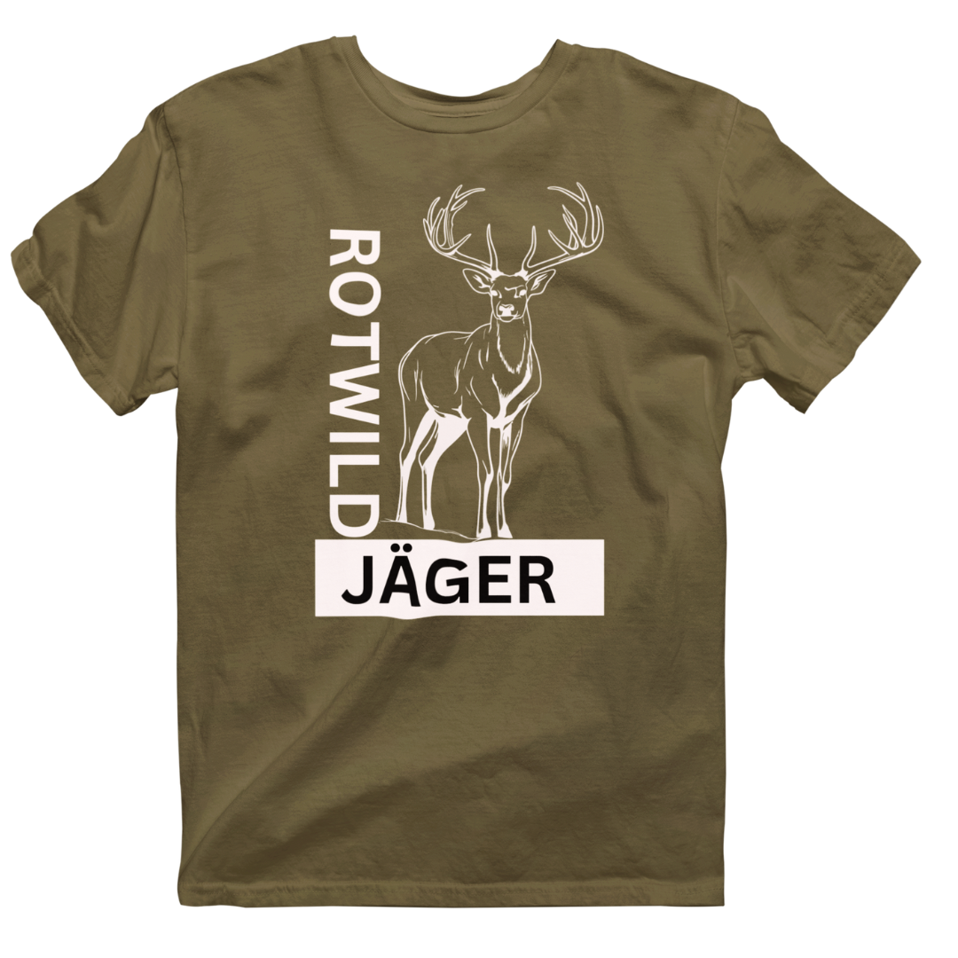 Classic Organic T-Shirt "Rotwild Jäger"