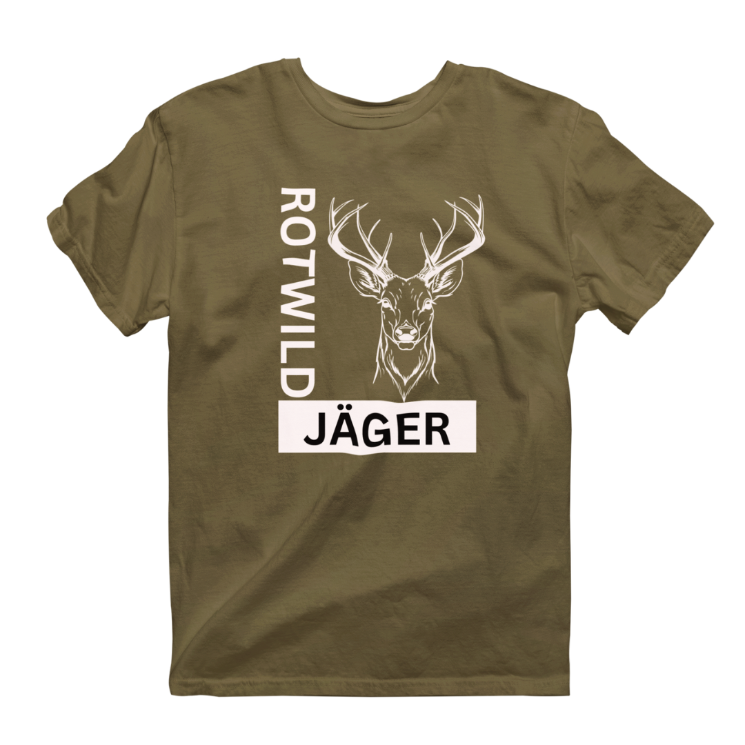 Classic Organic T-Shirt "Rotwild Jäger" II