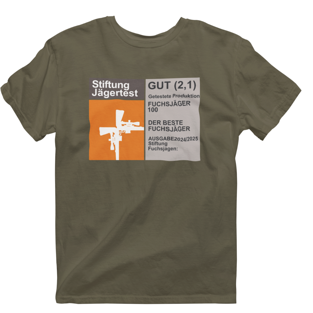 Unisex T-Shirt "Stiftung Jägertest"