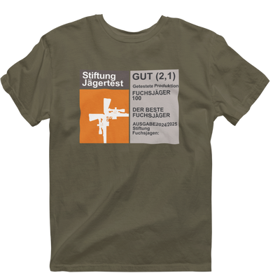 Unisex T-Shirt "Stiftung Jägertest"