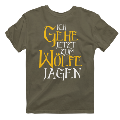 Classic Organic T-Shirt "Wölfe jagen"