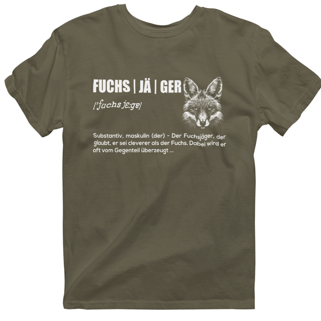 Classic Organic T-Shirt "Fuchs-Jä-ger"