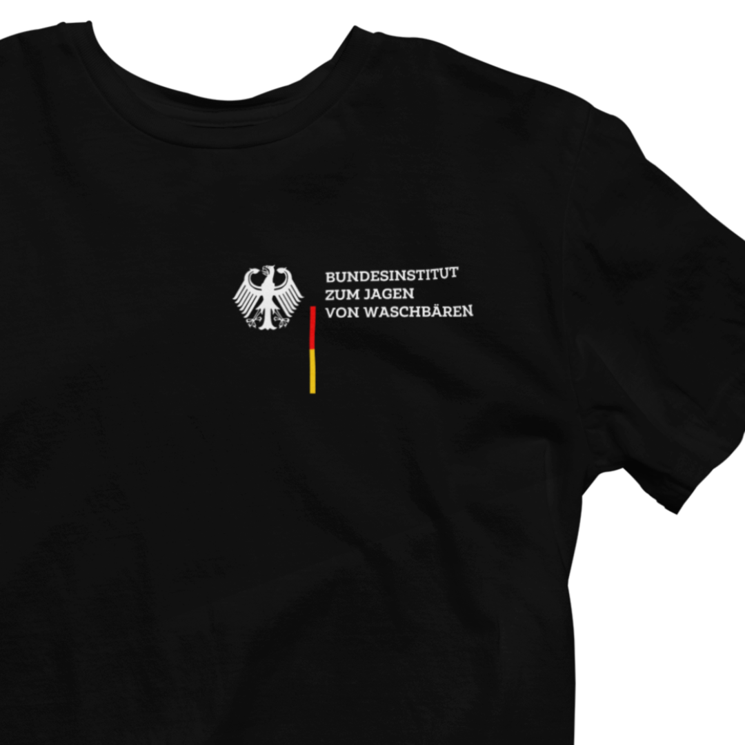 Classic Organic T-Shirt  "Bundesinstitut-Waschbären"