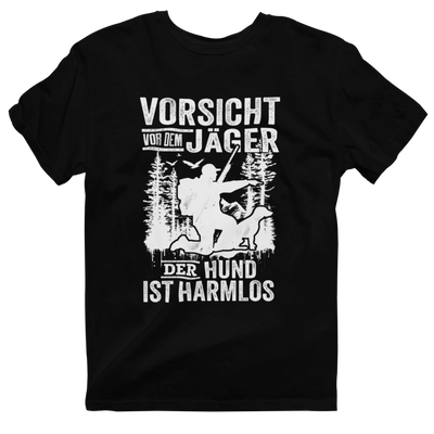 Classic Organic T-Shirt "Der Hund ist Harmlos"