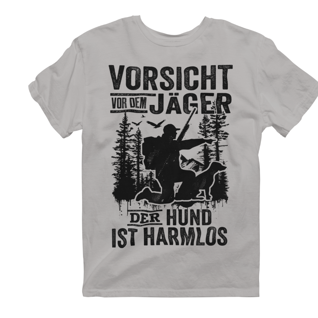 Classic Organic T-Shirt "Der Hund ist Harmlos"