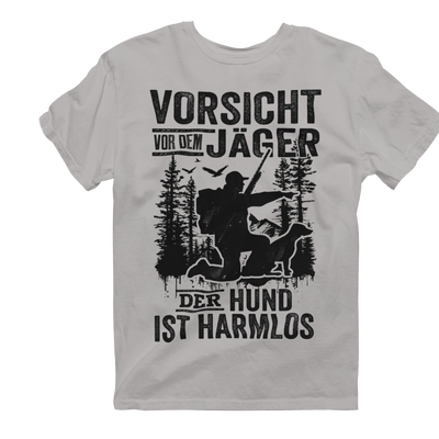 Classic Organic T-Shirt "Der Hund ist Harmlos"