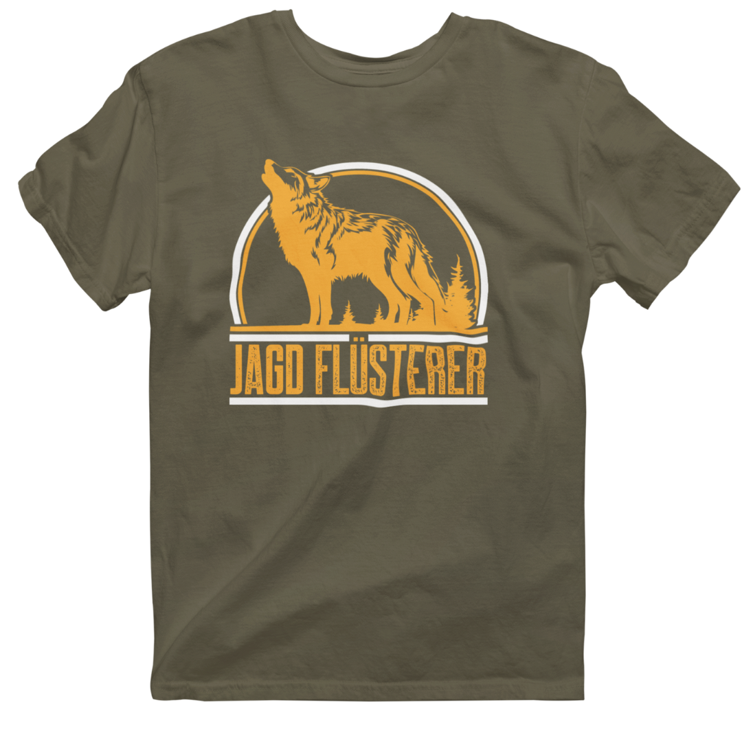 Classic Organic T-Shirt   "Jagdflüsterer Wolf"