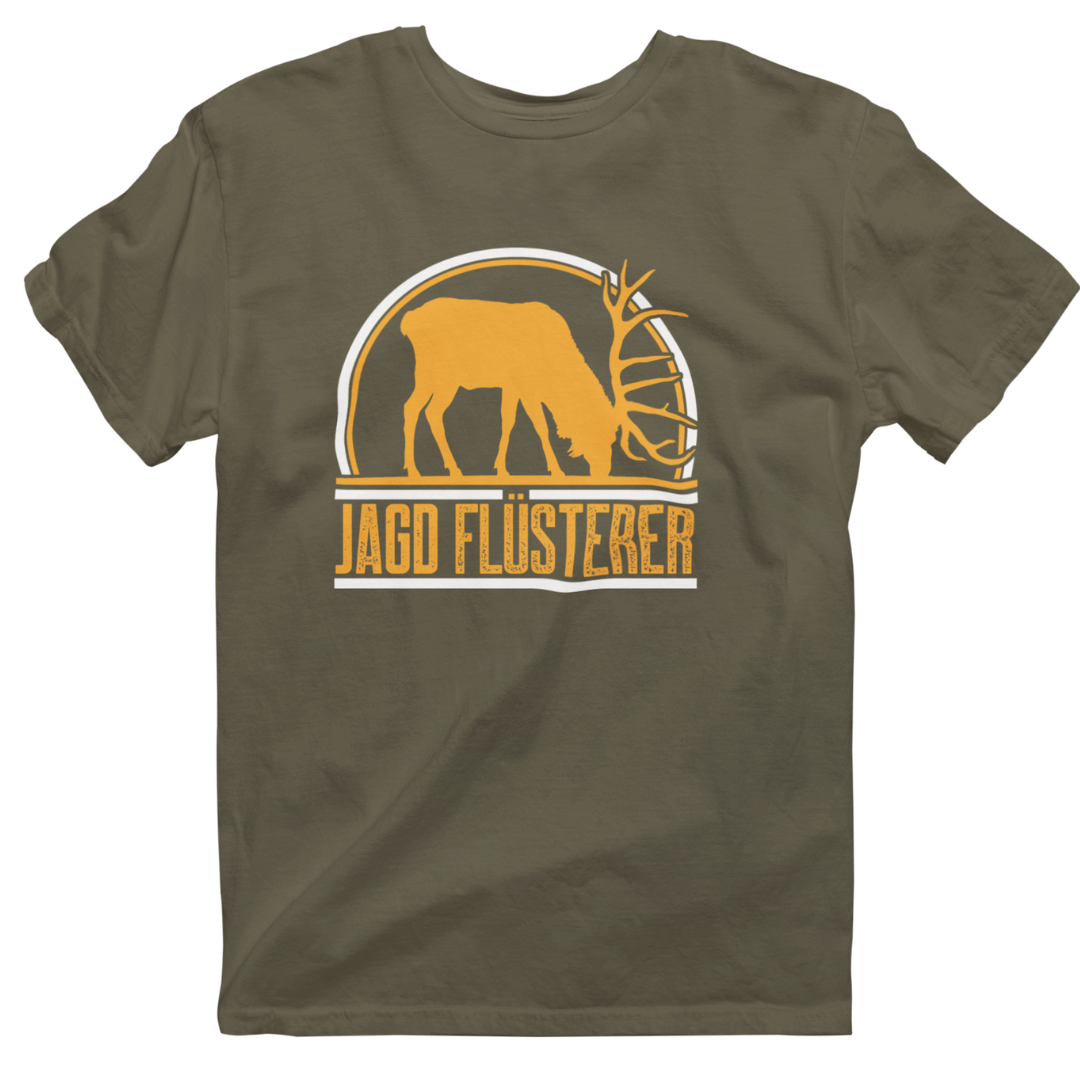 Classic Organic T-Shirt "Jagd Flüsterrer Hirsch"