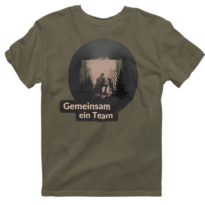 Unisex T-Shirt "Gemeinsam ein Team"