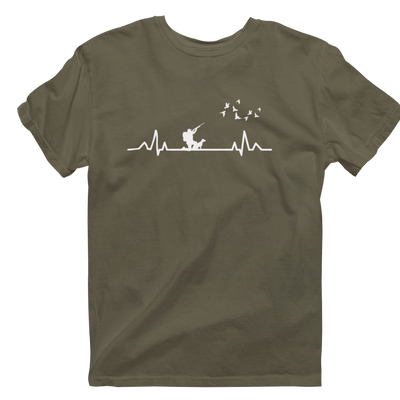 Basic Unisex T-Shirt  "Jagd Herzschlag"