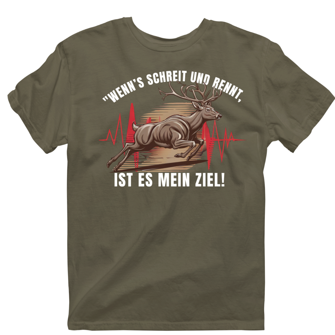 Unisex T-Shirt "ist es mein Ziel"