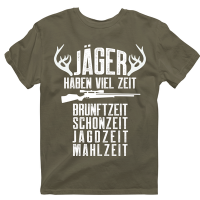 Premium Organic T-Shirt "Haben viel Zeit"