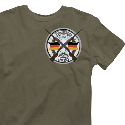 Unisex T-Shirt "Tradition und Jagd"