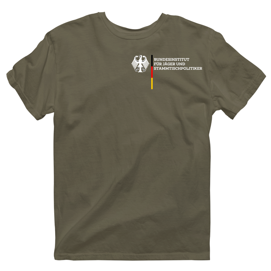 Classic Organic  T-Shirt "Bundesinstitut Stammtischpolitiker"