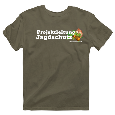 Classic Organic T-Shirt "Projektleitung Jagdschutz"