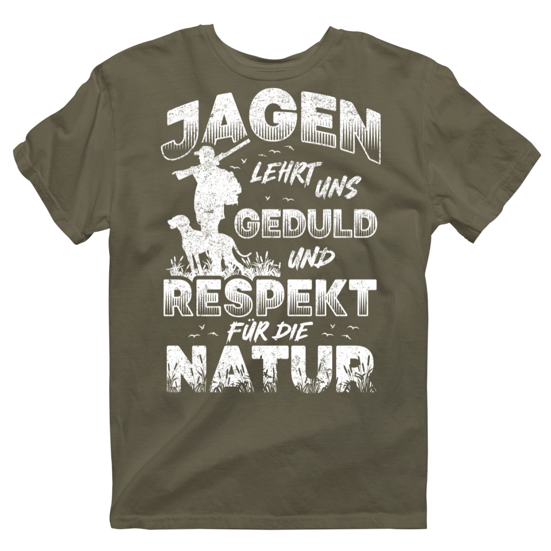 Classic Organic T-Shirt   "Respekt für die Natur"