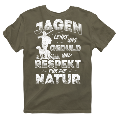 Classic Organic T-Shirt   "Respekt für die Natur"