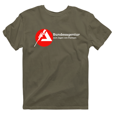 Classic Organic T-Shirt "Bundesagentur zum Jagen von Füchsen"