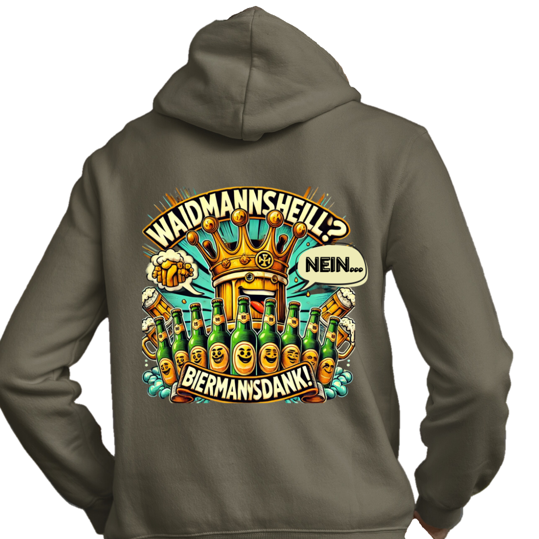 Classic Hoodie "Biermannsdank" Backprint