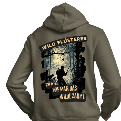 Classic Hoodie "Wild Flüsterer" Backprint