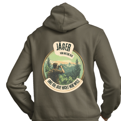 Classic Hoodie "Jäger von Natur " Backprint