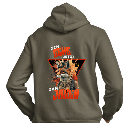 Classic Hoodie  "Zum Jagen" Backprint