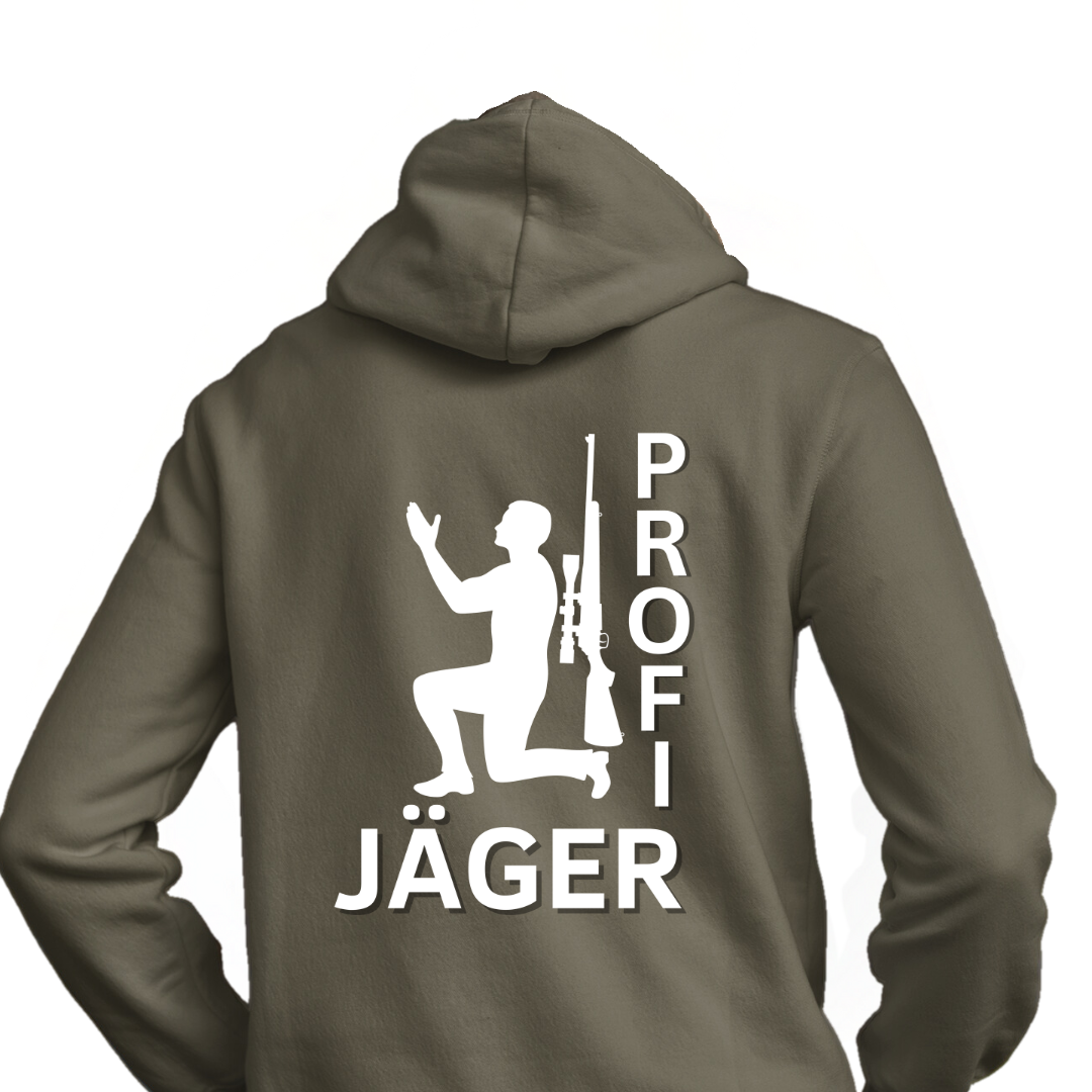 Classic Hoodie "Profi Jäger" Backprint