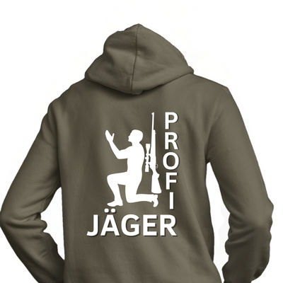 Classic Hoodie "Profi Jäger" Backprint