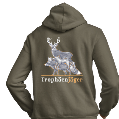 Classic Hoodie "Trophäenjäger" Backprint