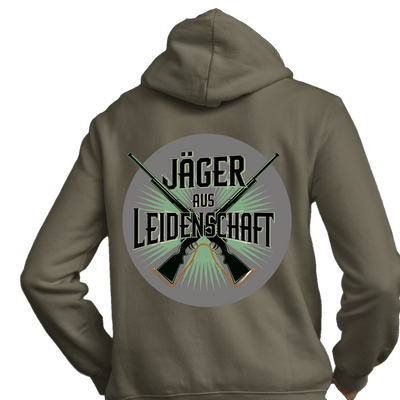 Classic Hoodie "Jäger aus Leidenschaft" Bachprint "