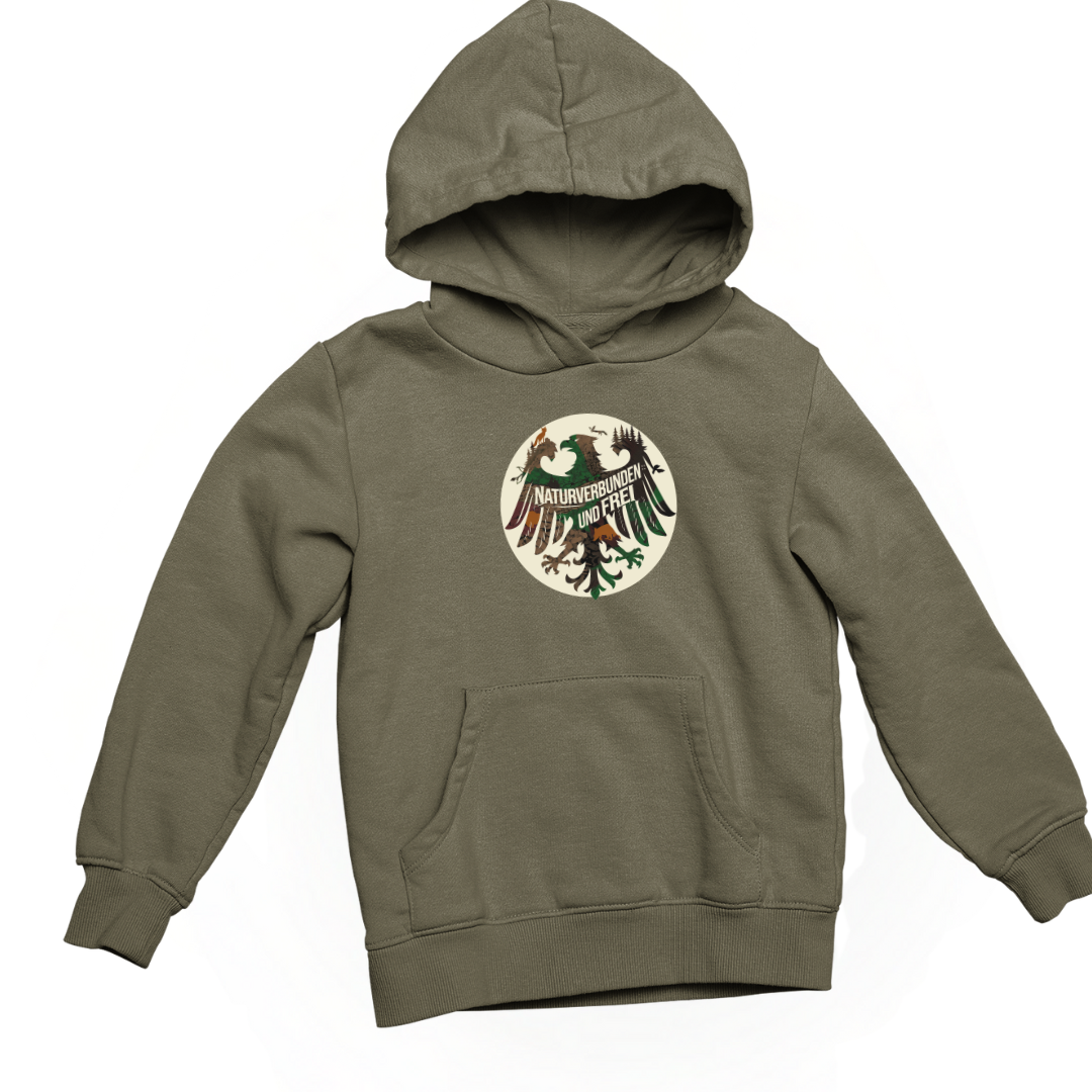 Classic Hoodie "Naturverbunden und Frei"