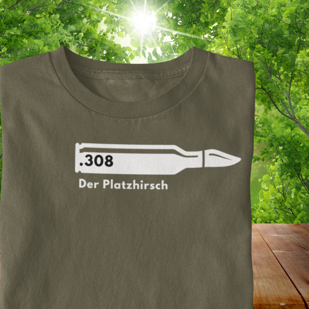 Unisex T-Shirt "Der PLATZHIRSCH"