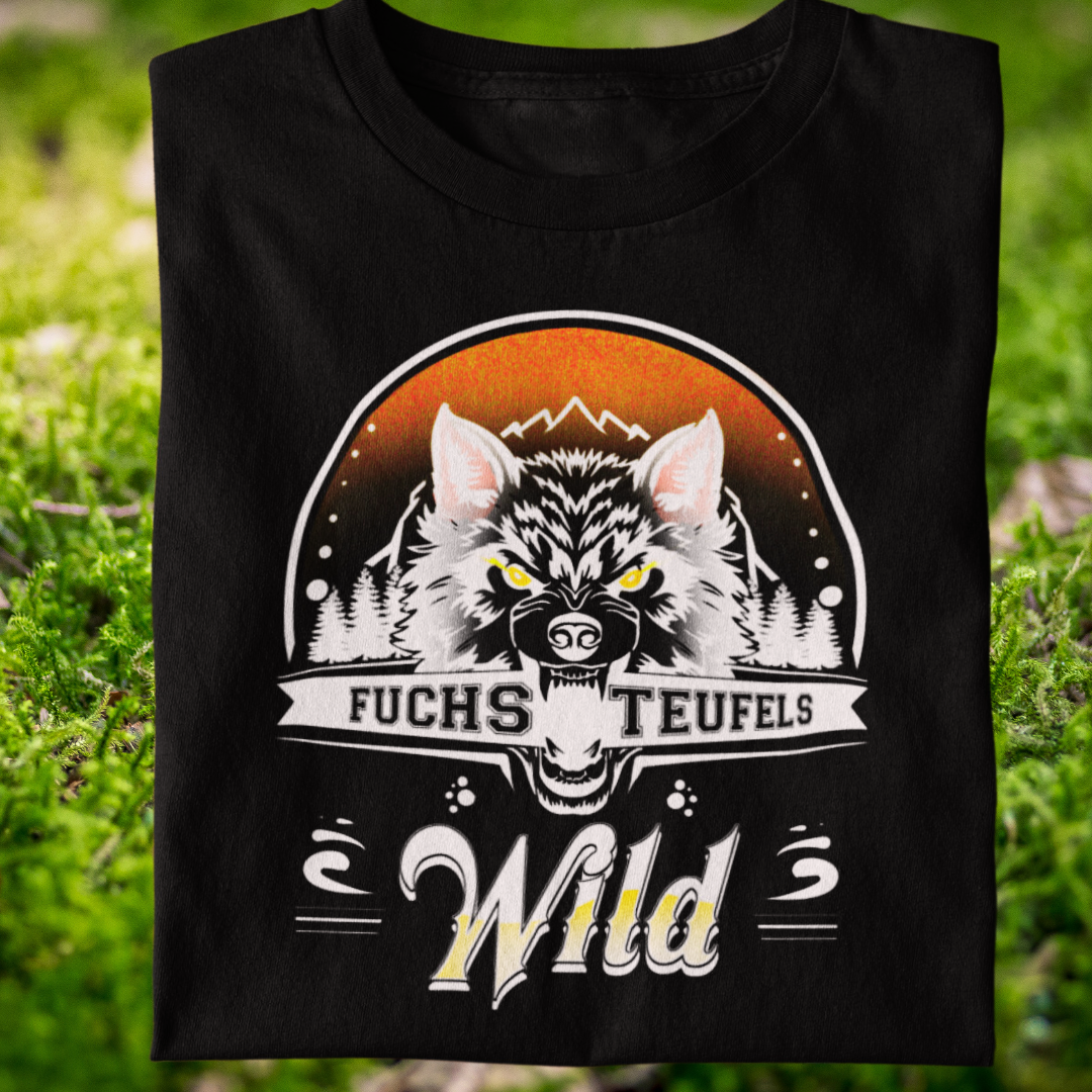 Classic Organic T-Shirt "Fuchs Teufels Wild"