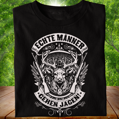 Classic Organic T-Shirt "Echte Männer"