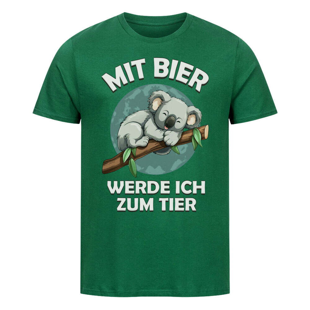 Premium T-Shirt "WERDE ICH ZUM TIER I"