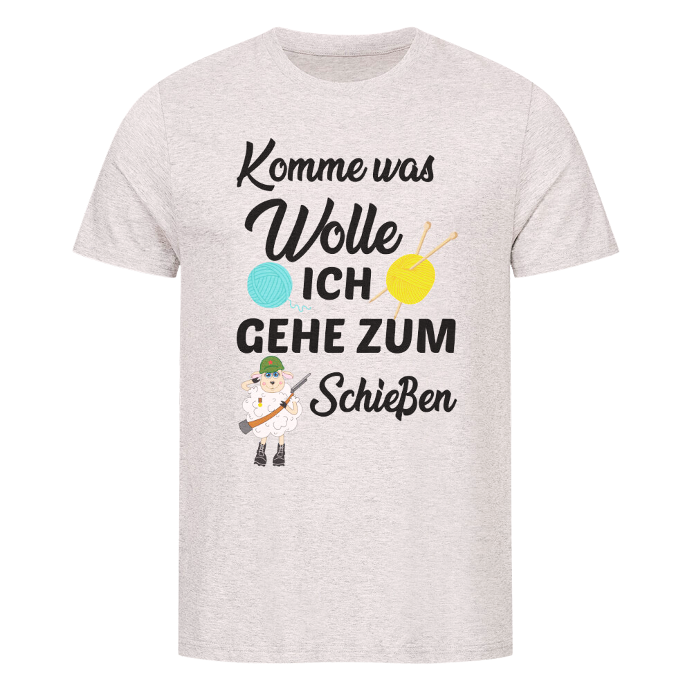 Premium T-Shirt "Wolle"