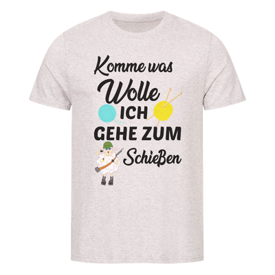 Premium T-Shirt "Wolle"