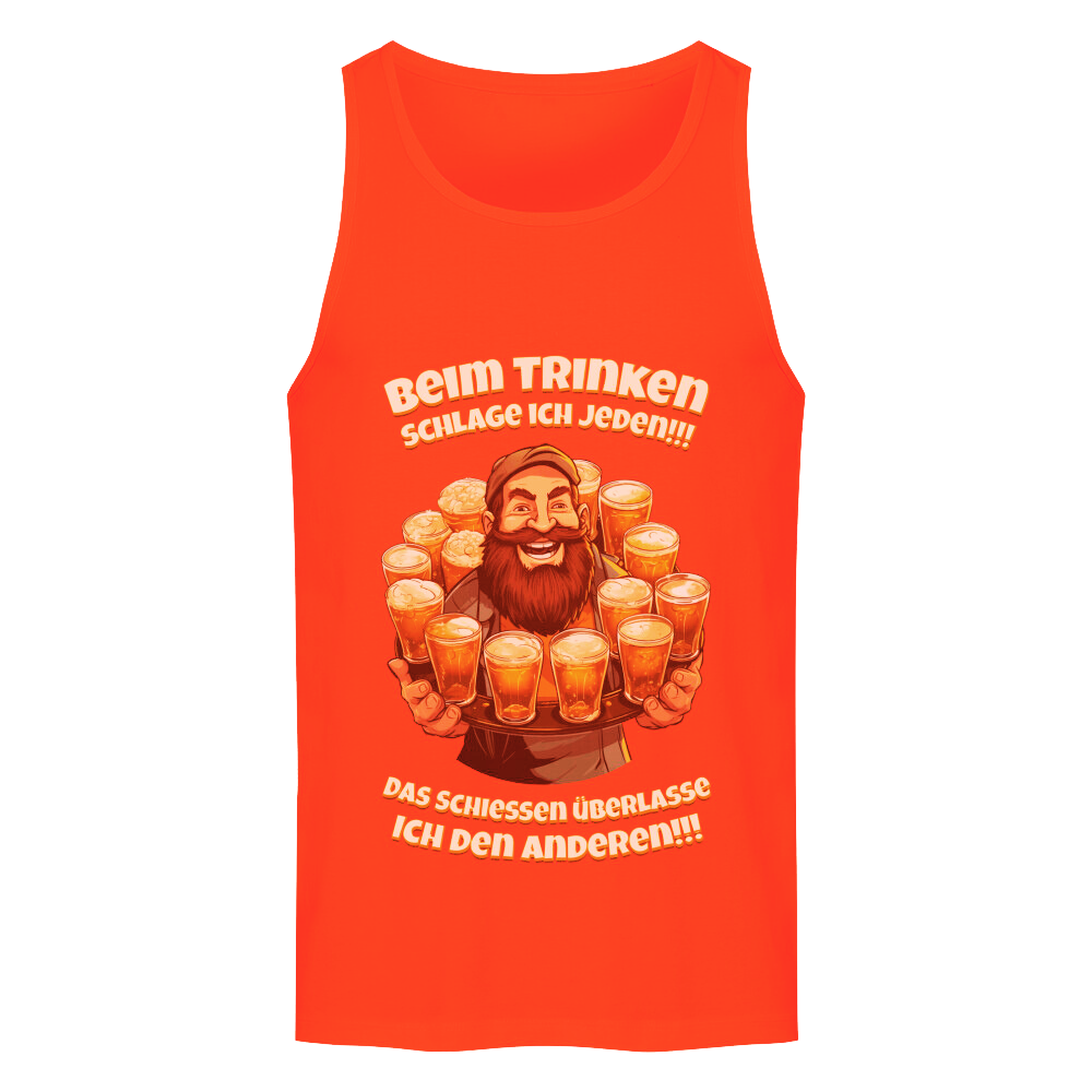 Premium Tanktop  "Beim Trinken II "