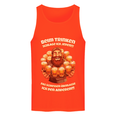 Premium Tanktop  "Beim Trinken II "