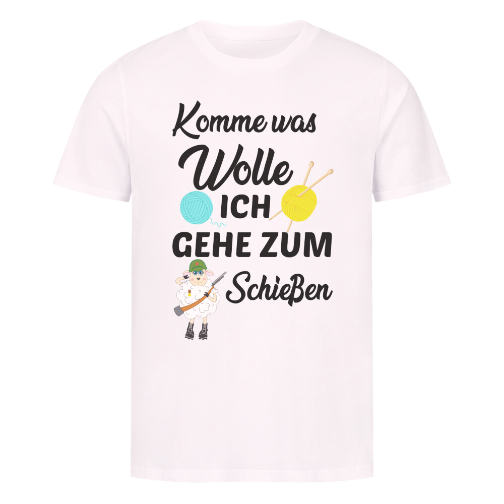 Premium T-Shirt "Wolle"