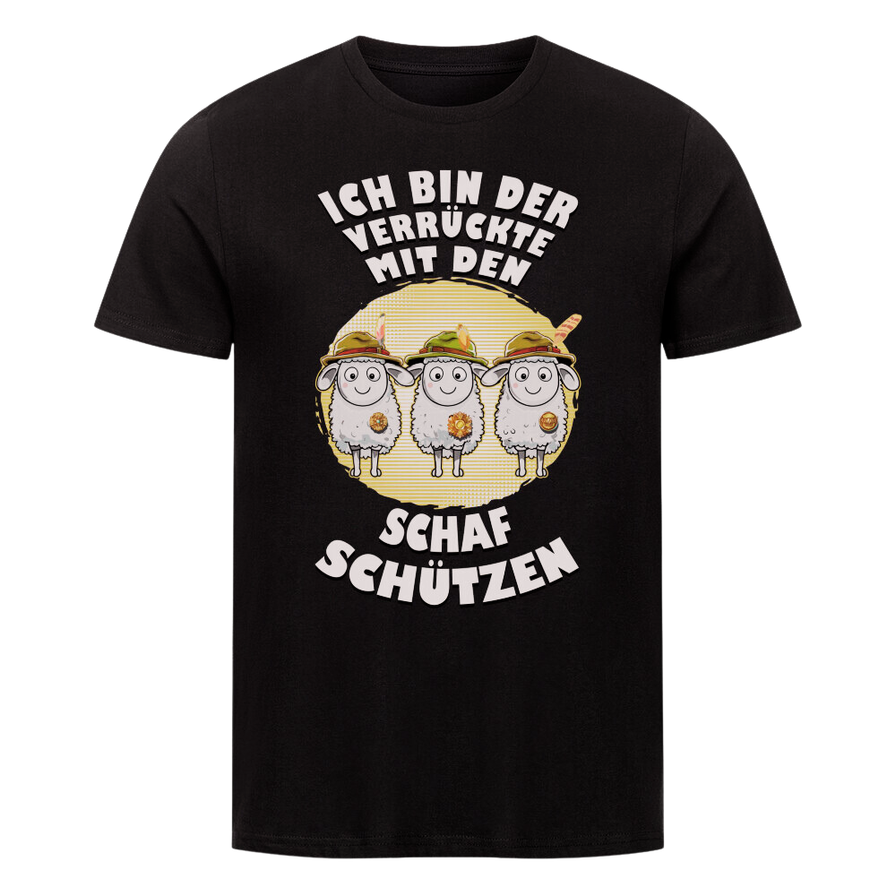 Premium  T-Shirt Verrückter Schütze