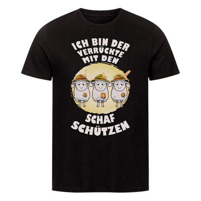 Premium  T-Shirt Verrückter Schütze