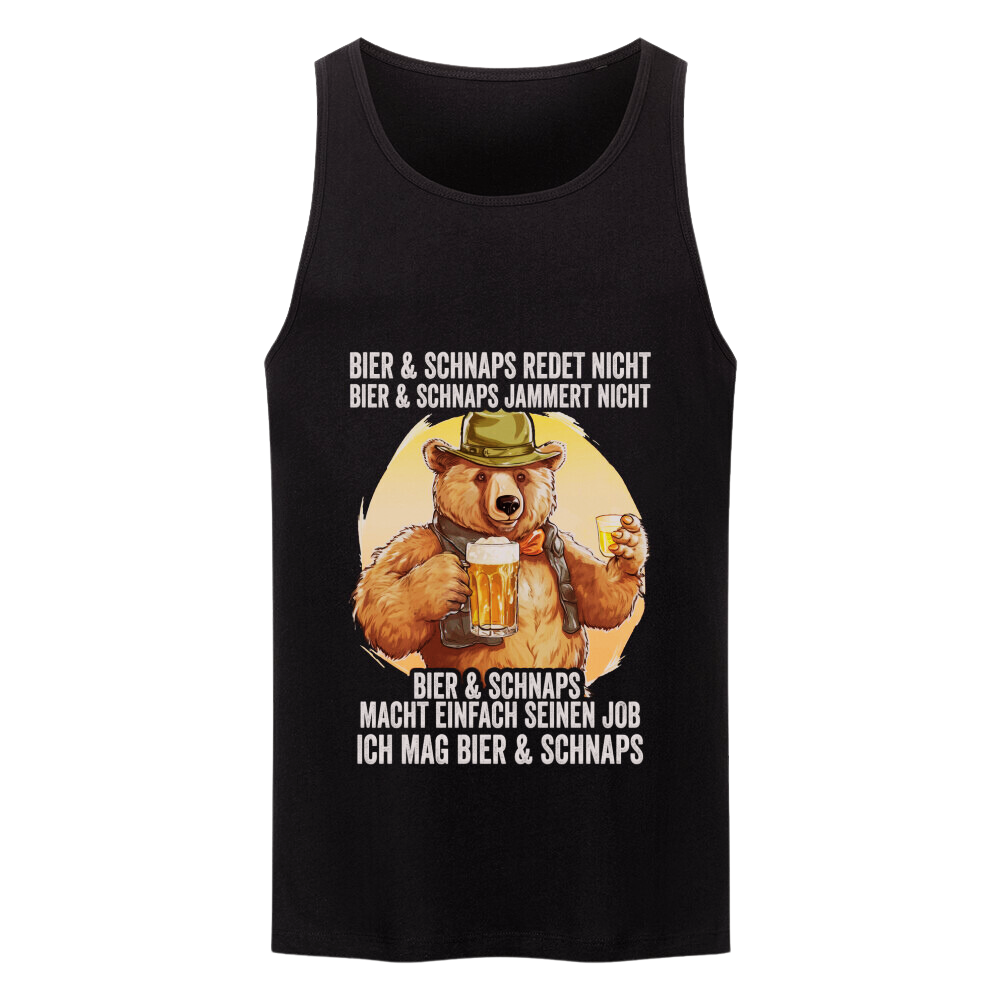 Premium Tanktop "Bier & Schnaps"