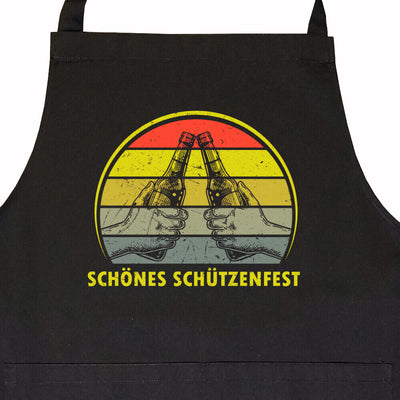 Latzschürze mit Tasche "Schönes Schützenfest"