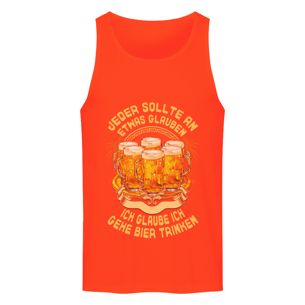 Premium Tanktop "Ich Glaube II"