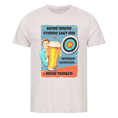 Premium T-Shirt "Mehr Trinken"