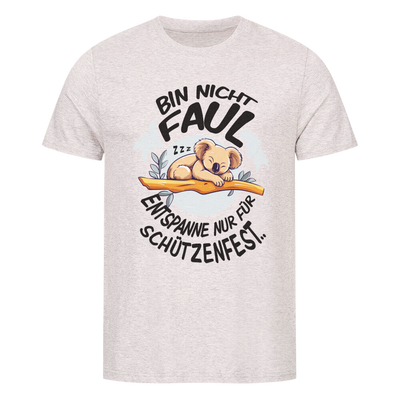 Premium Organic Shirt "Nicht Faul"