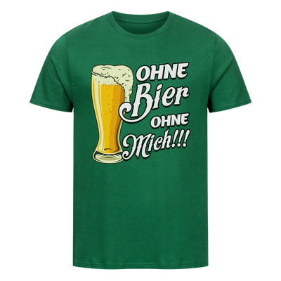 Premium Organic Shirt "Ohne Bier"